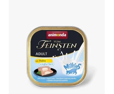 Animoda ANIMONDA Vom Feinsten Pieneliai suaugusiems su vištiena ir jogurto įdaru - Šlapias kačių maistas - 100g