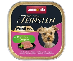 Animoda ANIMONDA Vom Feinsten Adult Mini jautiena, antis ir raudonėlis - šlapias šunų ėdalas - 100 g