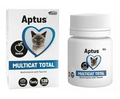 Apsaugos priemonė - Aptus Multicat Total Multivitamin 120 tablečių