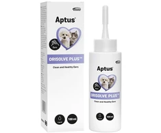 Aptus Aptu - Ausų valymo tirpalas Orisolve Plus 100 ml
