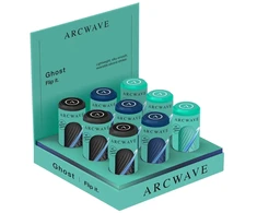 Arcwave Ghost Ekranas Set - CleanTech Silicone, Trio Color Edition, 9 pcs