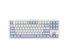 ATK A87 – US išdėstymas – Outemu Juodas Plum Pro Switches – Sea Salt (Mėlyna) Belaidė Mechaninė Žaidimų Klaviatūra