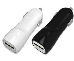 Automobilinis įkroviklis Tellos su USB jungtimi (dual) (1A+2A) juodas