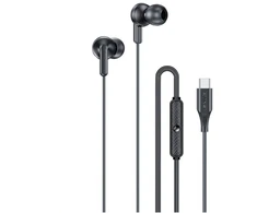 Ausinės Awei PC-25T USB-C juodos