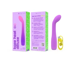 B Swish Bgee Heat Infinite Deluxe Warm Sensation Silicone Model, 18 cm