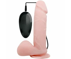 Baile Oliver Multi-Speed Vibrating Silicone Model with Suction Cup 20 cm