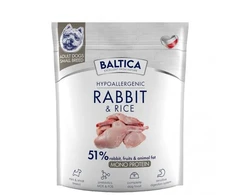 BALTICA Nutraceutic Hypoallergenic S triušiena with ryžiai – sausas Maistas šunims – 1kg