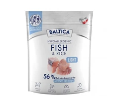 BALTICA Nutraceutic Hypoallergenic Light M žuvis with ryžiai – sausas Maistas šunims – 1kg