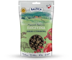 BALTICA Przysmaki regionów Venison with apple – skanėstas šuniui – 100g