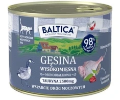 BALTICA Smaki regionów Goose – šlapias kačių maistas – 185g