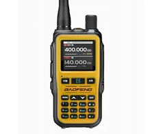 Baofeng UV-5R EU MINI USB-C Bluetooth VHF UHF Aviation Band Oranžinis Walkie-Talkie