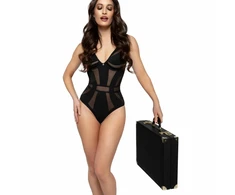 Bedroom Fantasies Locker Collection Bondage Set 13 pcs Cow Leather Case