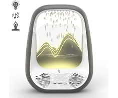 Belaidis miego ir poilsio garsiakalbis Reach Relaxing Rain pilkas