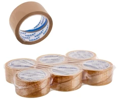 Bestpak BSTech Solvent adhesive tape Pilkas 48x66 6 pc(s)