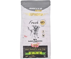 BIOFEED Euphoria Fresh Adult Medium & Large kalakutiena su ėriena – sausas Maistas šunims – 2kg