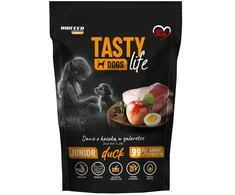 Euphoria BIOFEED Tasty Dogs Life Junior antiena – drėgnas ėdalas šunims – 150g