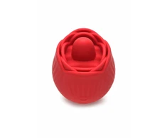 BLOOMGASM French Rose Raudona Intimate Stimulation Device 10 Modes Silicone