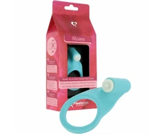 Feelz Toys Mėlyna FeelzToys Muvee Mėlyna - Silicone Vibrating Intimate Ring, 4.5 cm
