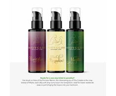 BodyGliss Travel Edition 3-Pack Lubricant Set Tropical Cocktail Scents