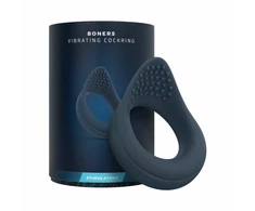Boners Vibrating Silicone Intimate Ring with Dual Motor &amp; Atsparus vandeniui Design