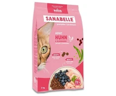 Maisto produktai - BOSCH Sanabelle Adult vištiena &amp; mėlynės 2kg