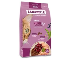 Kačių Maistas - BOSCH Sanabelle Life Senior Vištiena ir Spanguolės 8kg