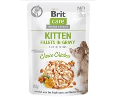 BRIT Care Cat Kitten Choice Pouch - šlapias kačių maistas - 85 g
