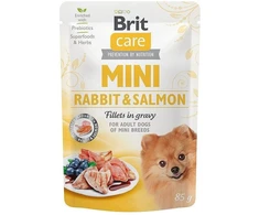 BRIT Care Mini triušiena&amp;lašiša - wet dog food - 85g