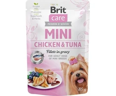 Šunų Maistas - Brit Care Mini Vištiena Ir Tunas 85 g