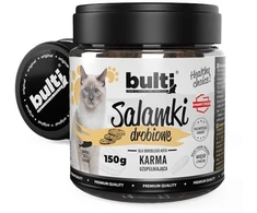 Kačių Priedas - BULTI Vištienos Kieti Mėsos Skanėstai 150g