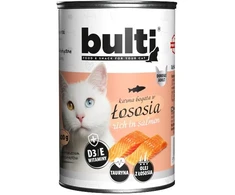Katės Maistas - BULTI Rich in lašiša Drėgnas Katės Maistas 400g Be Glitimo