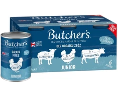 Šunų Maistas - Butcher's Original Junior Mega Pakas 6 x 400g