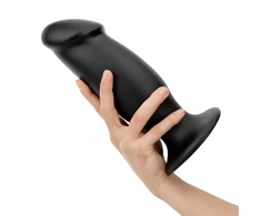 BUTTR AH-1 Cobra Intimate Plug PVC Juodas 15 cm with Secure Base