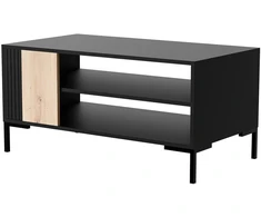 Cama Meble Kavos Staliukas - Cama Merci 100 X 55 X 49 Cm, Juodas/Ąžuolas