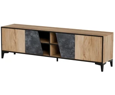 Laikiklis Halmar Cama Meble Spintelė - Cama OVO 4D 180x38 ąžuolas/betonas