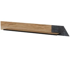 Cama Meble Pakabinama Lentyna - Cama OVO 130x20xH15 Ąžuolas/Betonas