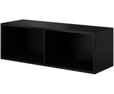 Cama Meble Atvira Spintelė - ROCO RO2 112/37/37 Juoda
