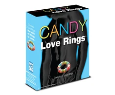 Spencer Fleetwood Candy Love Edible Rings Set 3pcs - Playful Flavored Accessories