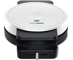 Čirvinių blynų keptuvė Zyle ZY311W, balta, 1000 W