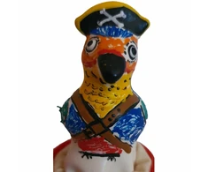 CONDOMERIE Captain Parrot Hand-Painted Decorative Latex Model Amsterdam Art