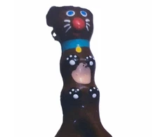 Condomerie Hand-Painted Brown Dachshund XL Decorative Latex Model
