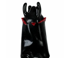 Condomerie Hand-Painted Decorative Condom Juodas Tower XL Art Edition