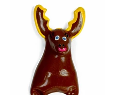 Condomerie Hand-Painted Decorative Condom Stag XL - Art Edition, Amsterdam Style