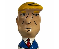 CONDOMERIE Hand-Painted Decorative Condom XL Grumpy Trump Design