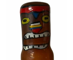Condomerie Hand-Painted Decorative Condom Tiki Totem Hawaii Art 1pc