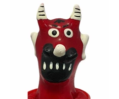 CONDOMERIE Hand-Painted Decorative Latex Cover Devils Mouth Art 2pcs