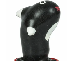 CONDOMERIE Hand-Painted Decorative Latex Cover Orca Motif Amsterdam Art
