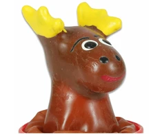 CONDOMERIE Hand-Painted Decorative Latex Cover Moose Amsterdam Art