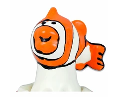 Condomerie Handpainted Decorative Latex Cover Fish Oranžinis Art Edition