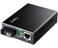 Cudy MC100GSB-40A network media converter 1000 Mbit/s Multi-mode, Single-mode Juodas